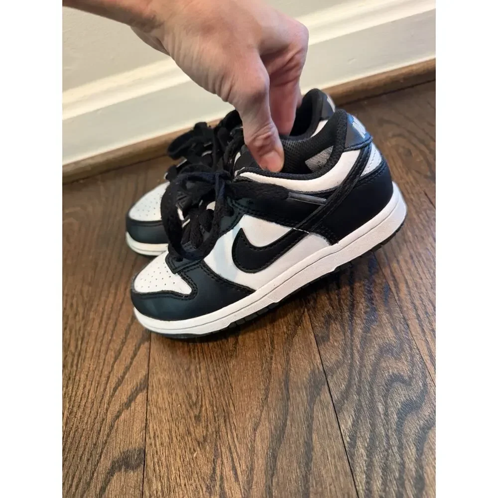 Nike Dunks Low Pandas Little Kid Size 11c